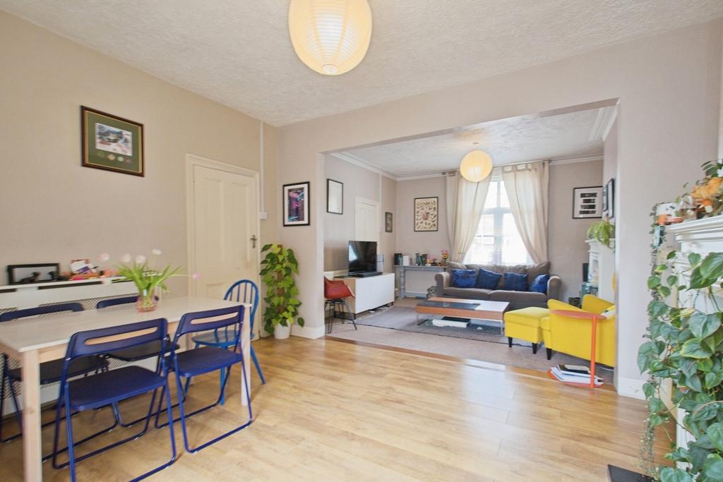 Open-plan living area, open plan living