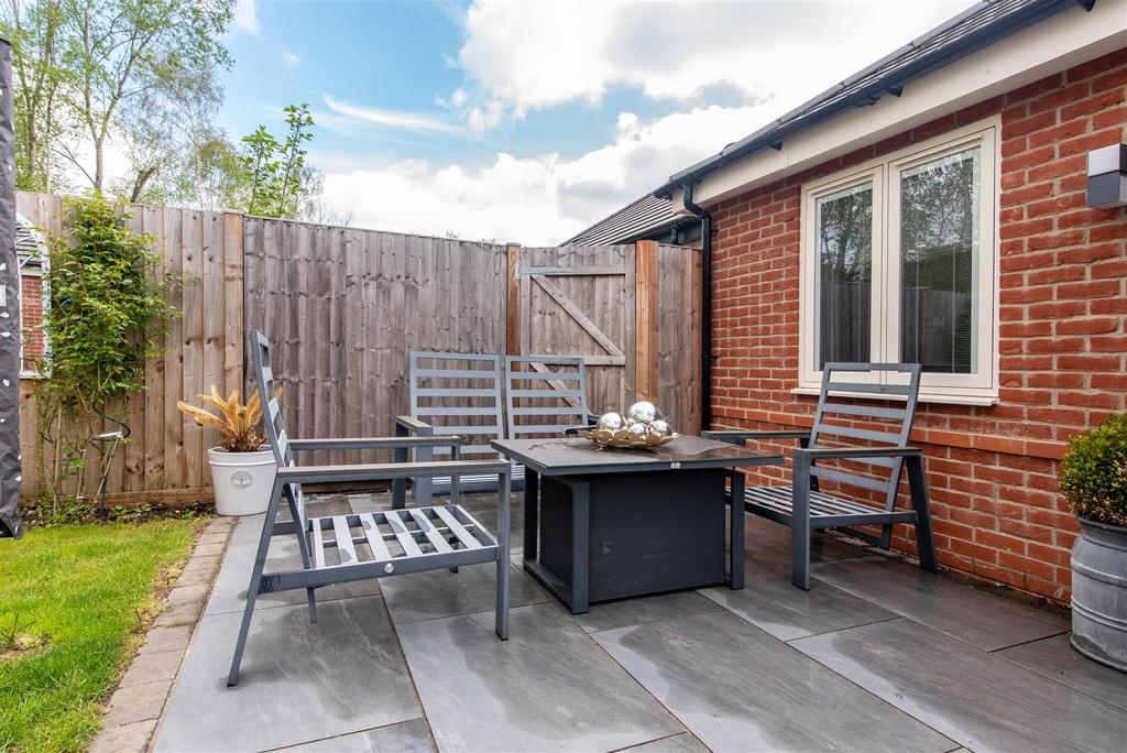 Garden patio