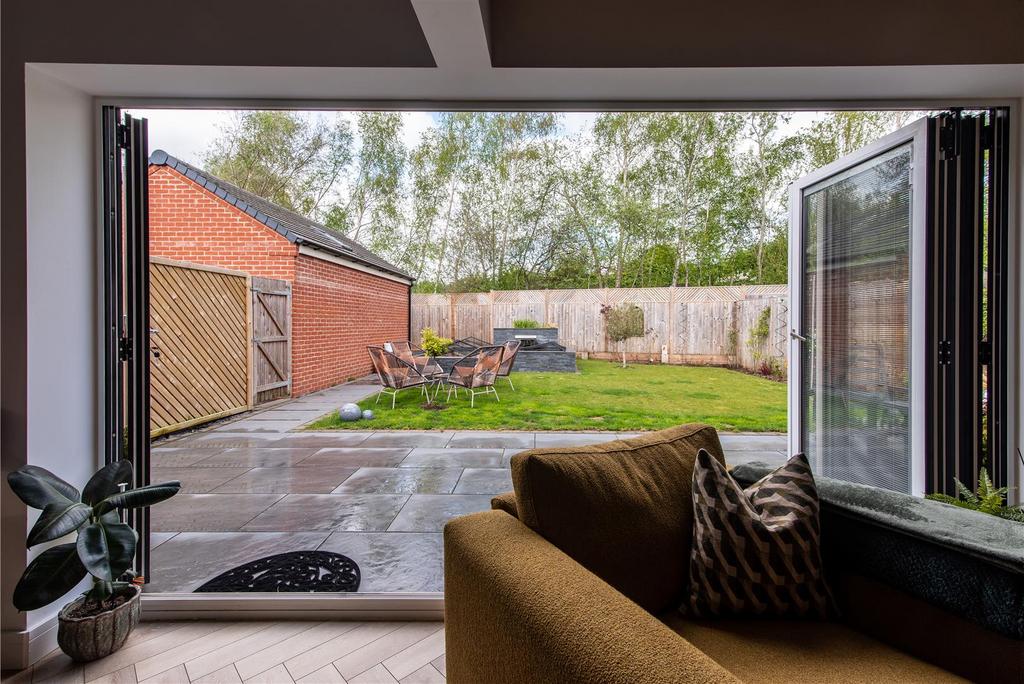 Kitchen view to garden