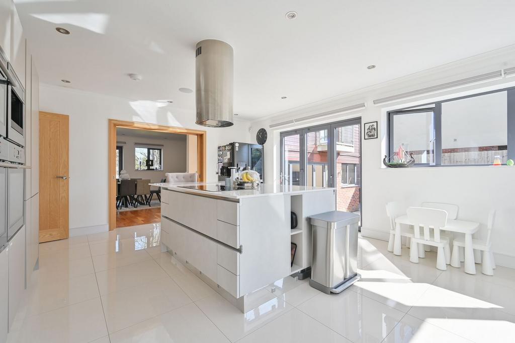 Open-plan living area, open plan living