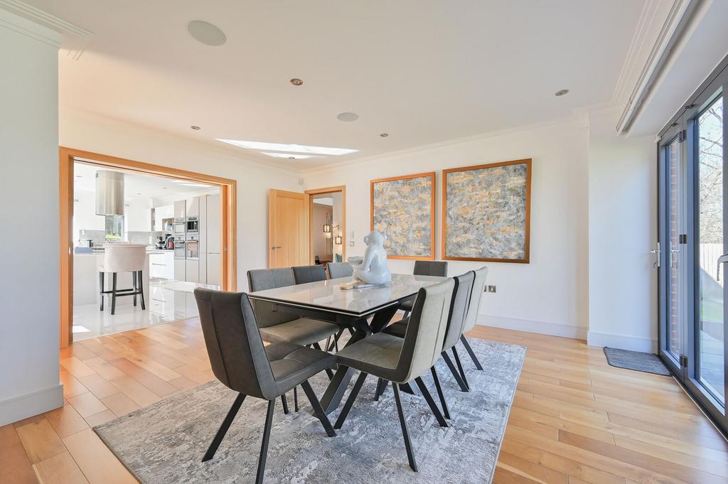 Dining room, open plan living