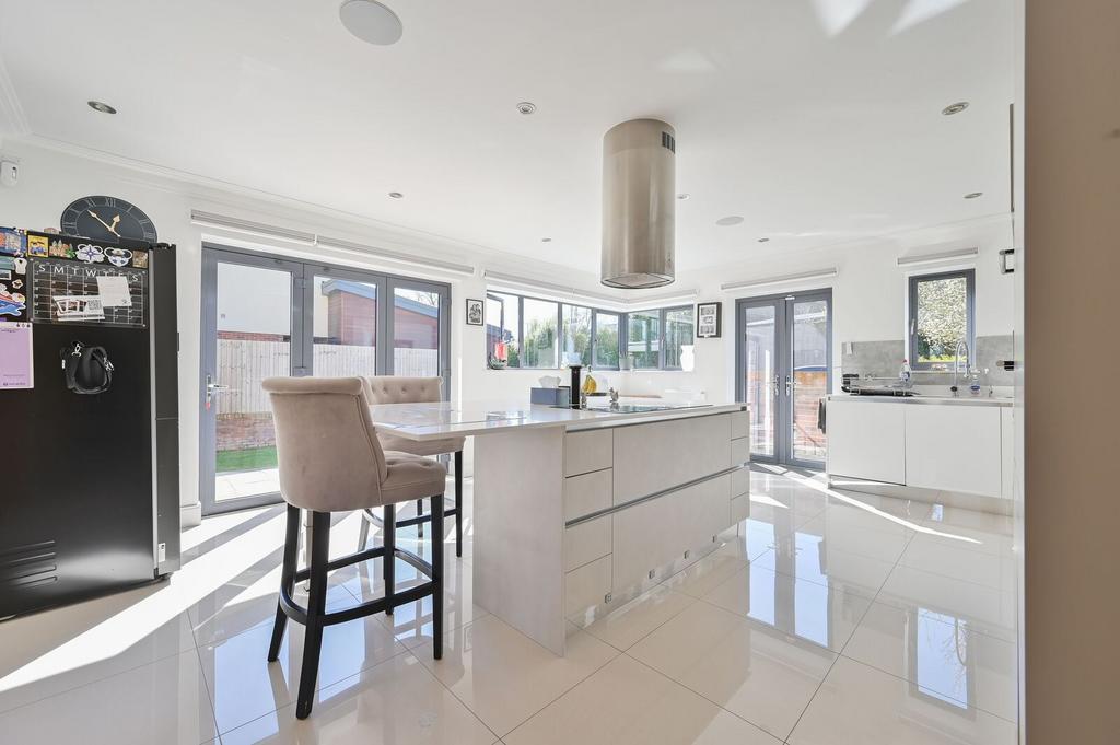 Open-plan living area, open plan living