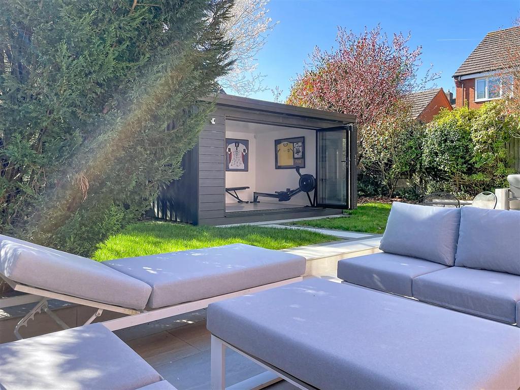 Rear garden
