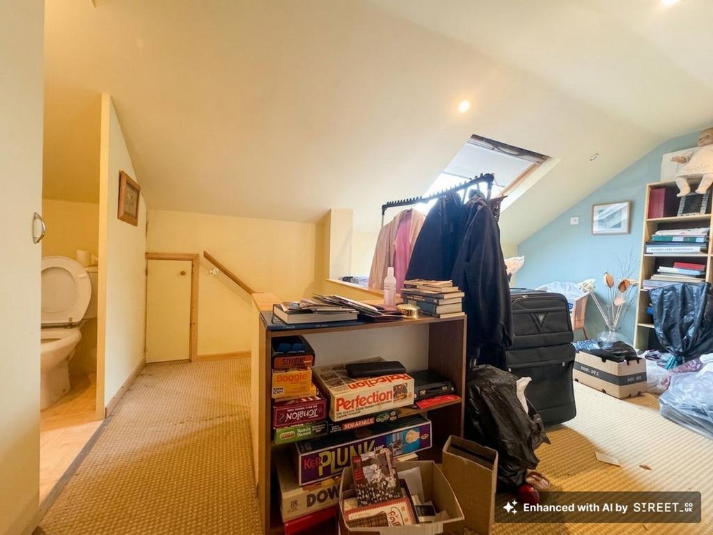 Floored attic