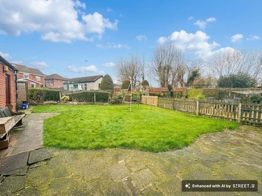 Rear garden