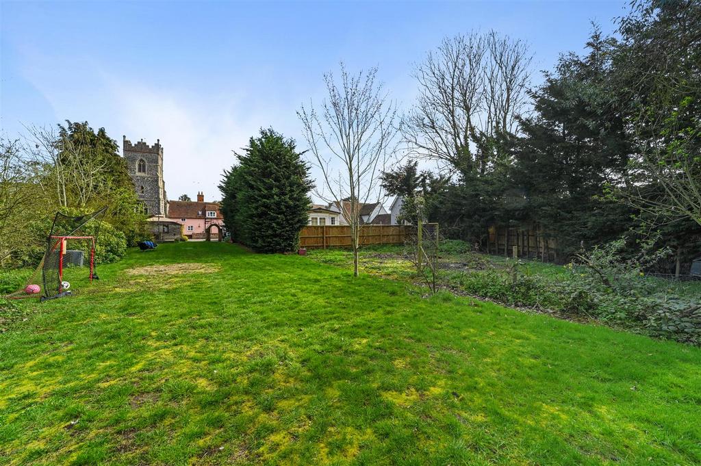 Rear garden