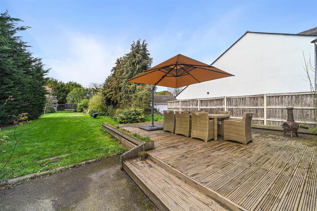 Rear garden