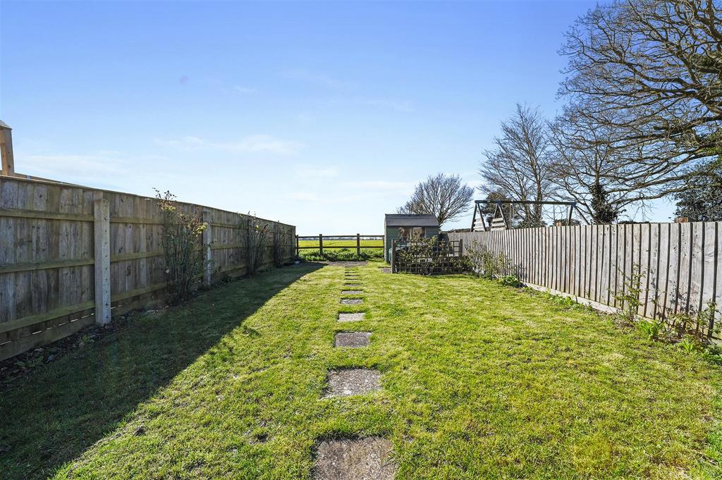 Rear garden