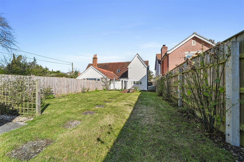 Rear garden