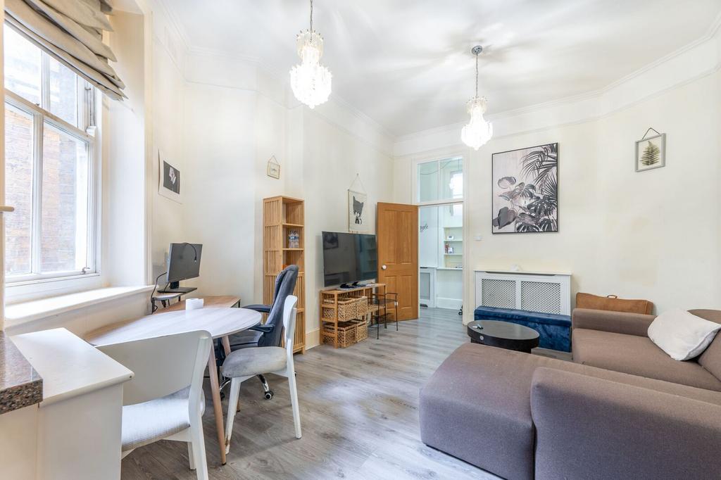 Open-plan living area