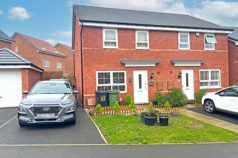 3 bedroom semi-detached house for sale, Cranes Way, Wigston, Leicestershire, LE18 3AJ
