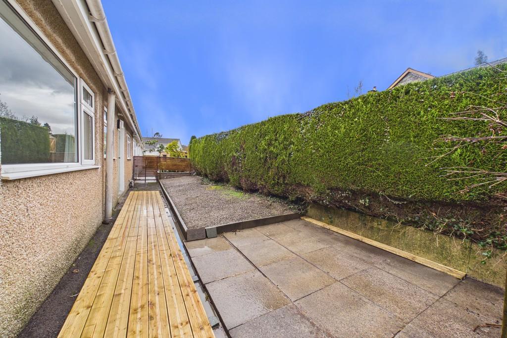 Rear garden space