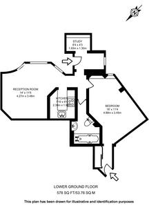 1 bedroom flat for sale, Hans Place, London, SW1X