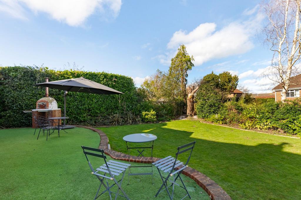 Rear garden