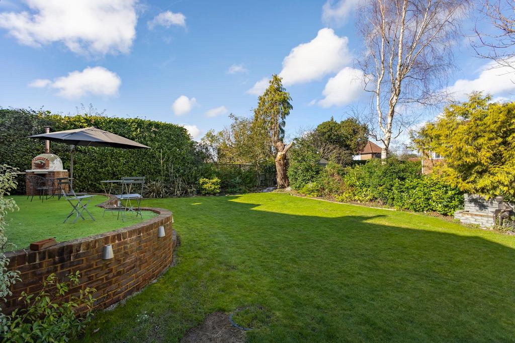 Rear garden
