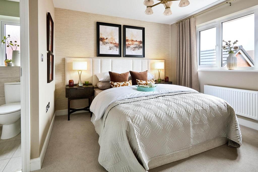 Bedroom 1 to ensuite of the Rightford