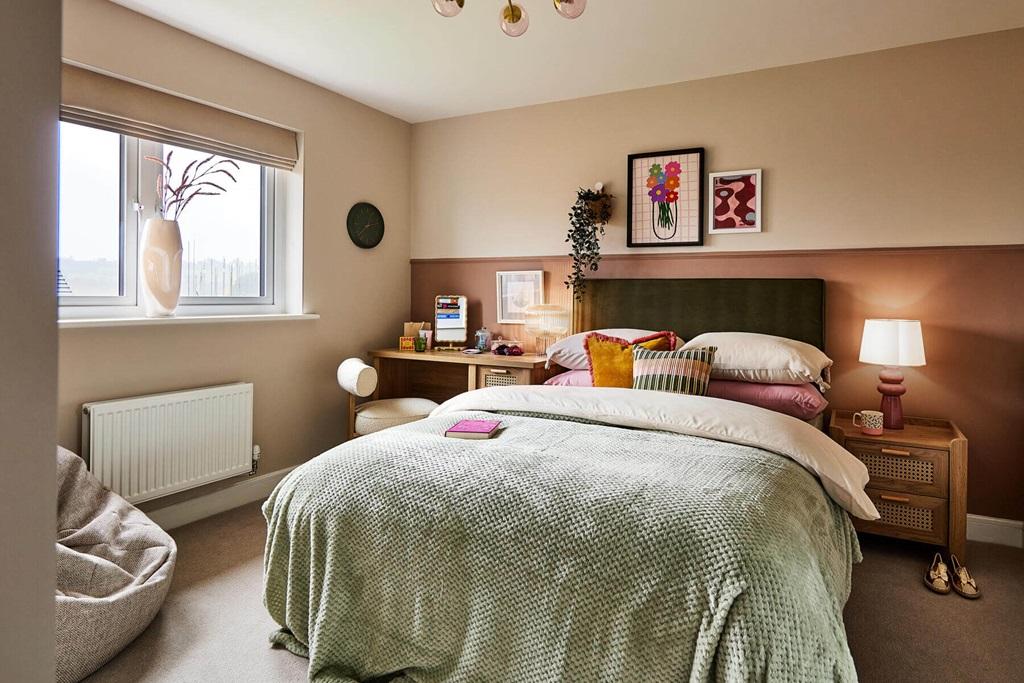 Bedroom 2 of the Rightford