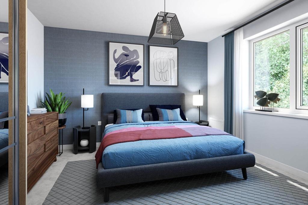 Double bedrooms are perfect for older children...