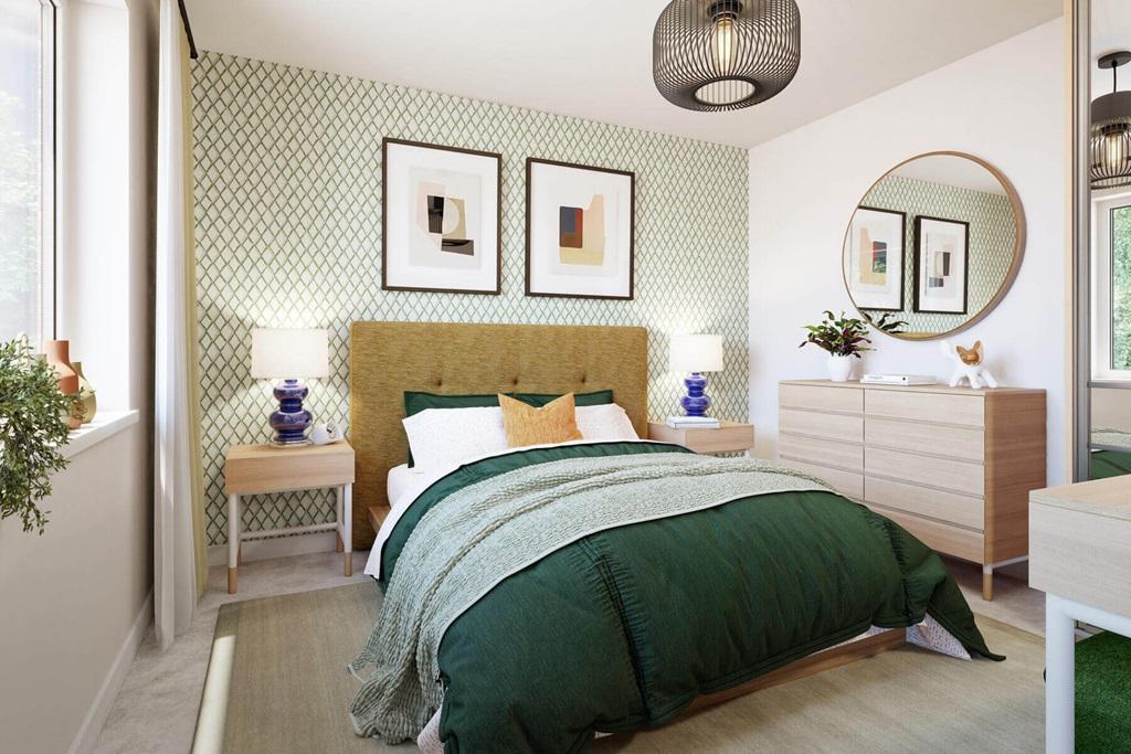 All bedrooms being doubles means there's no...