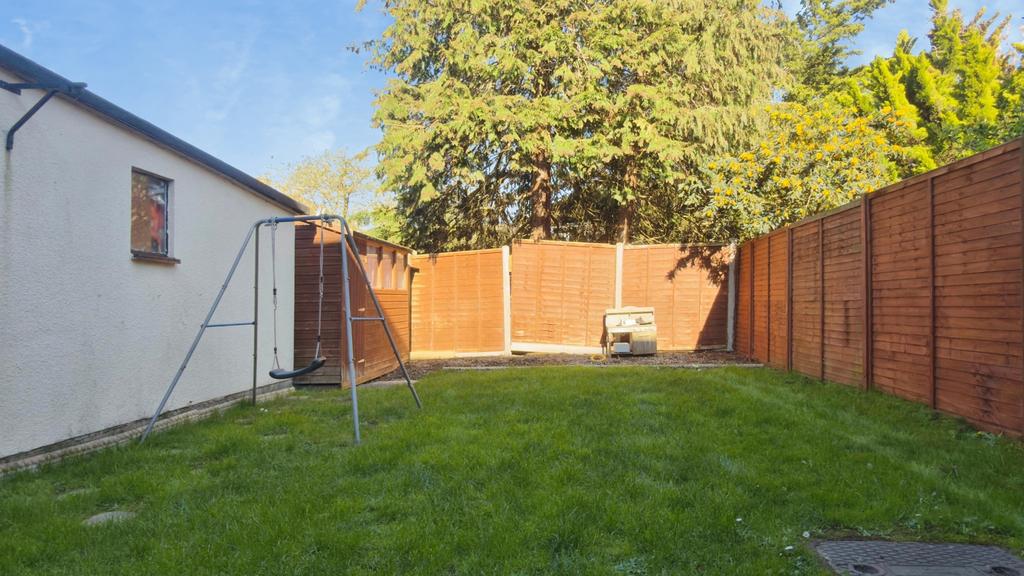 Rear garden