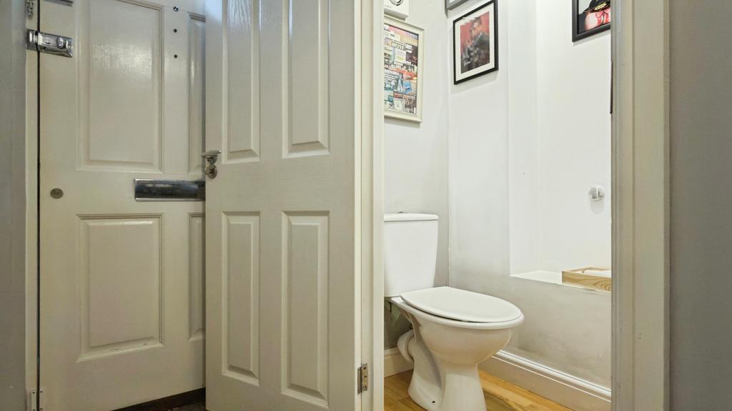 Downstairs cloakroom