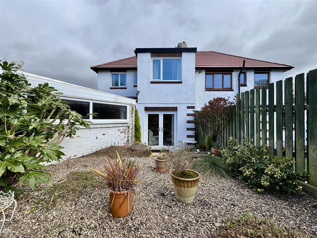 Rear garden