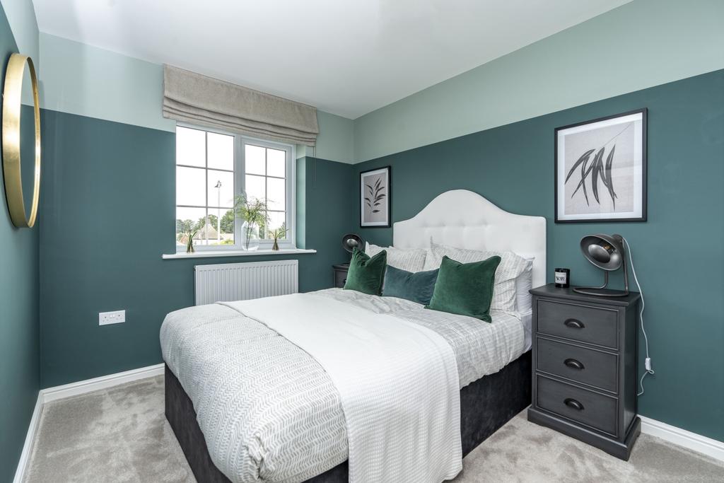 Show Home Bedroom Example Photograph