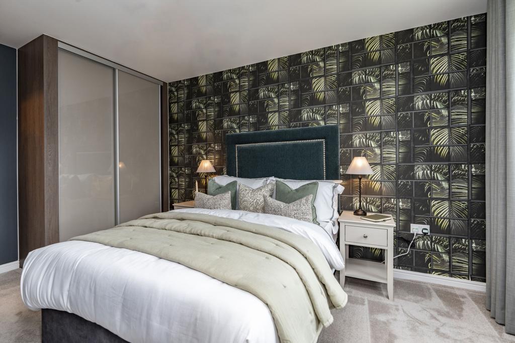 Show Home Bedroom Example Photograph
