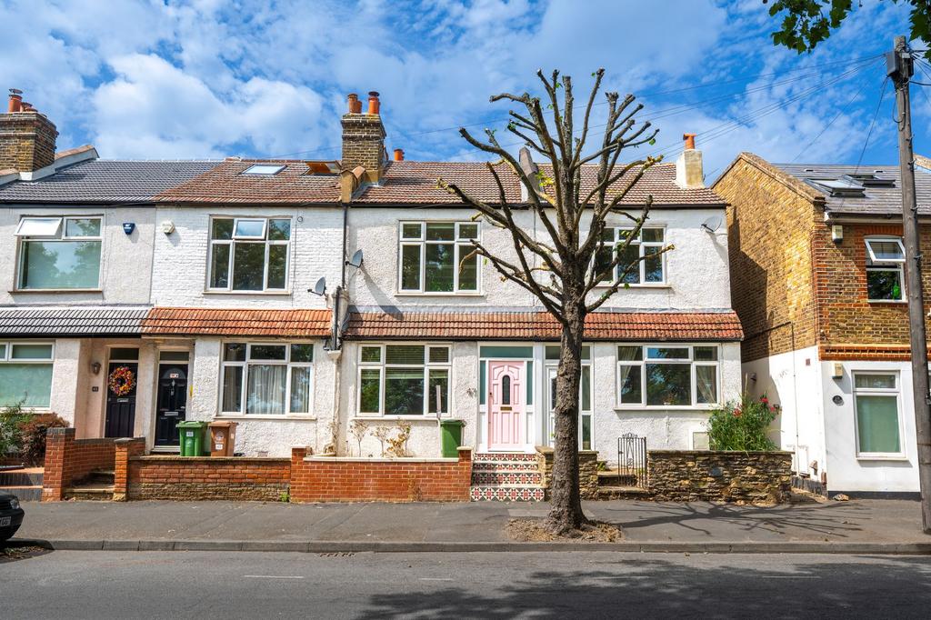 Terraced house exterior