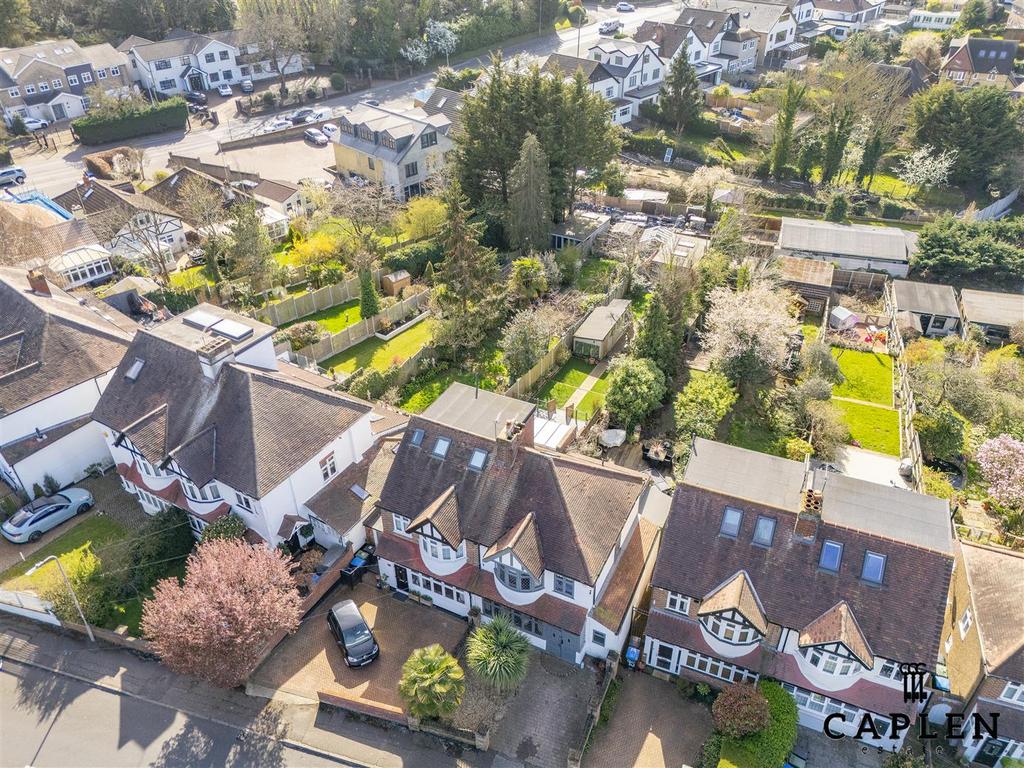 Aerial view, land