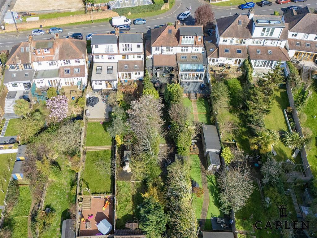 Aerial view, land