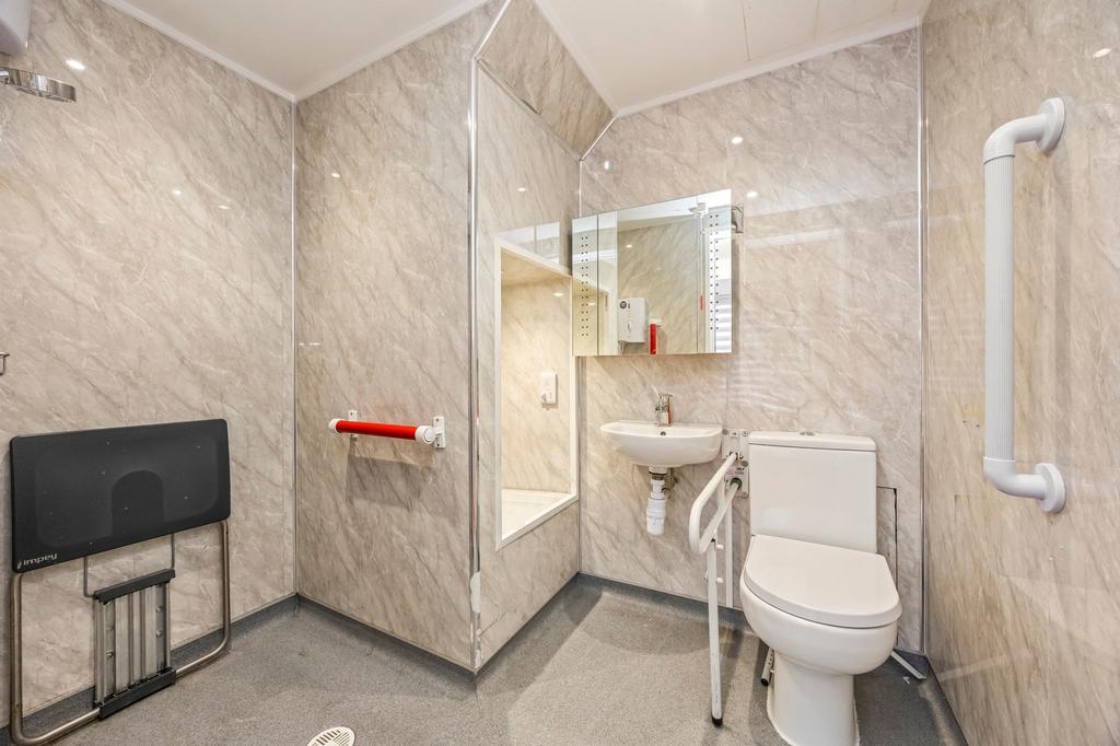 Ground floor shower room