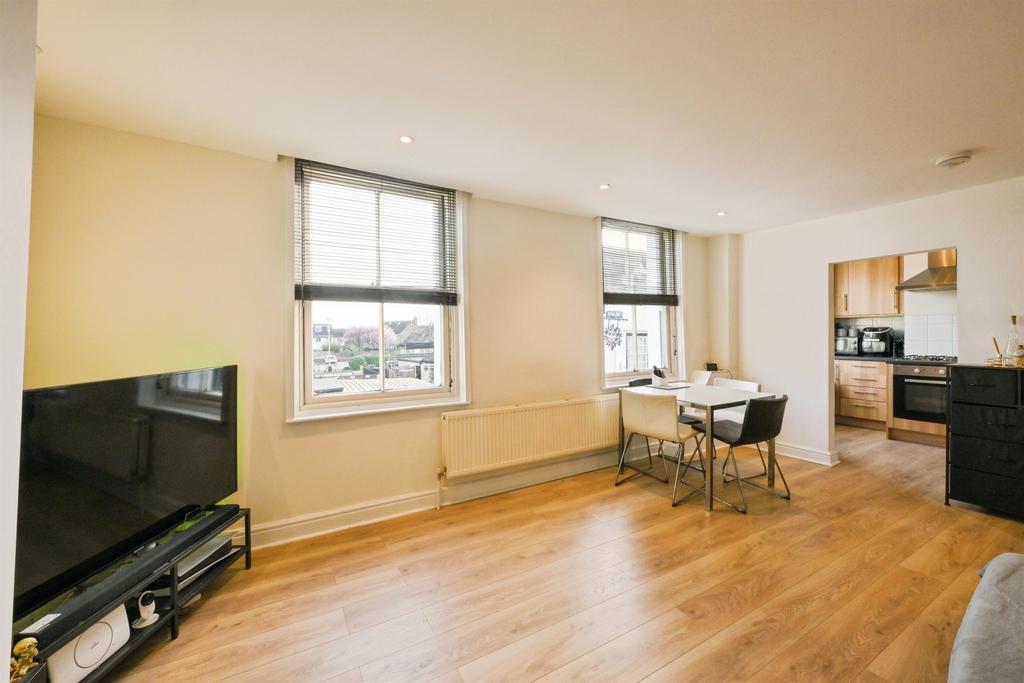 Open-plan living area