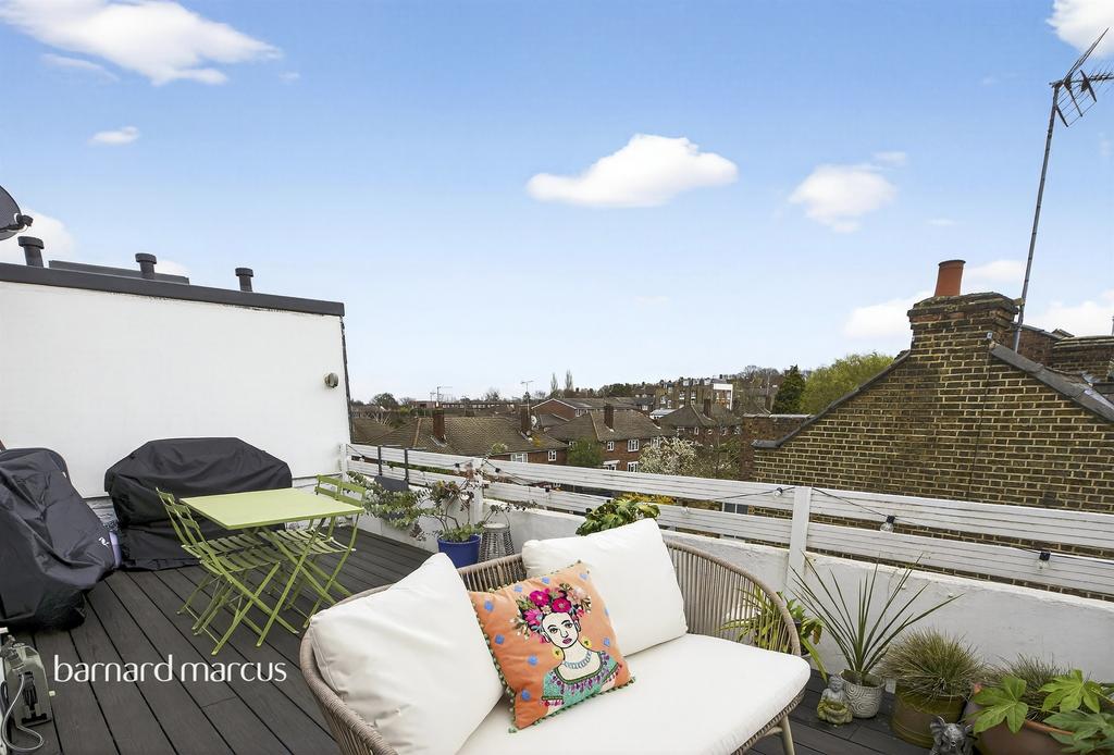 Roof terrace view, roof terrace