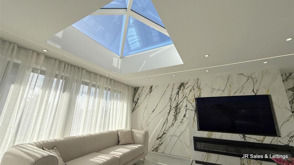 Living room, fireplace