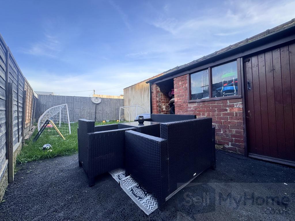 Rear garden