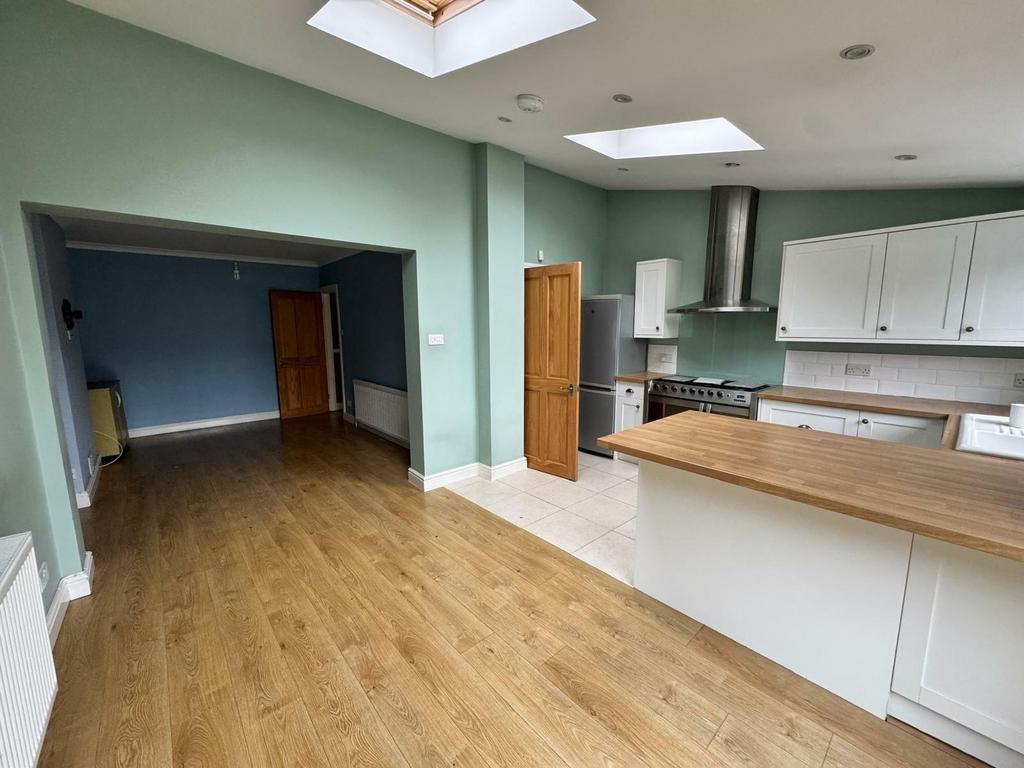 Kitchen, open plan living