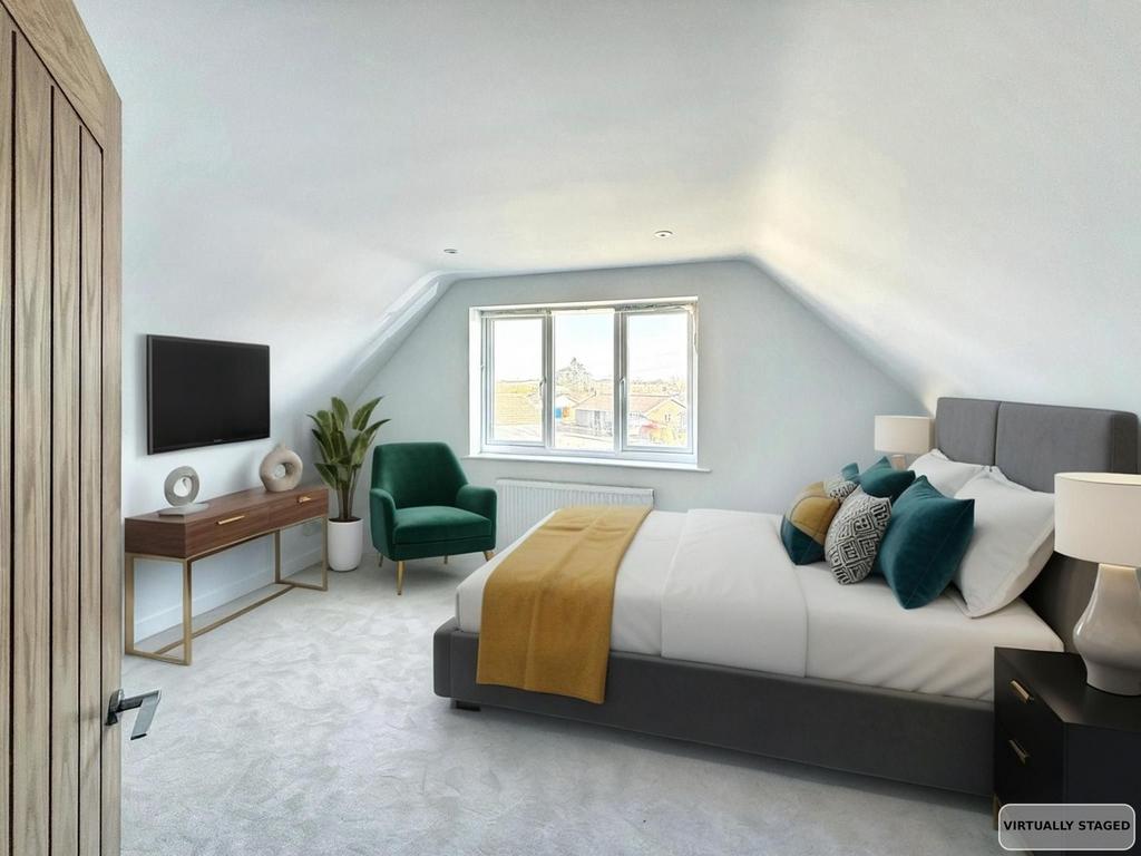 Bedroom 1 - Staged