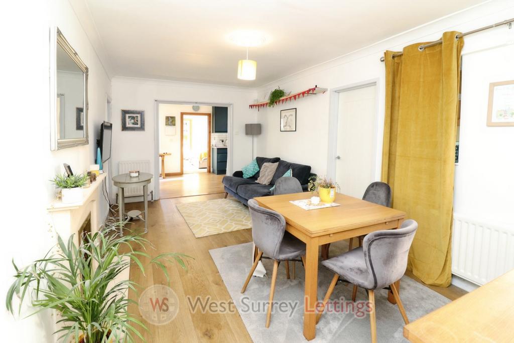 Lounge to kitchen
