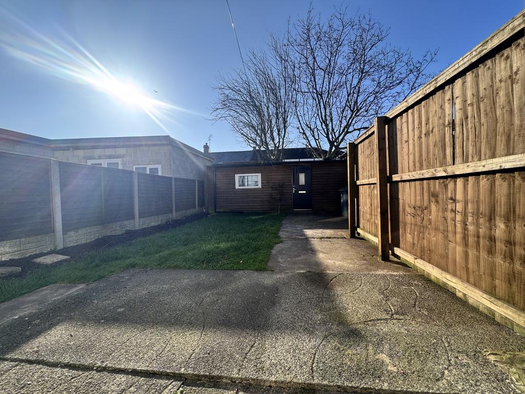 Rear garden