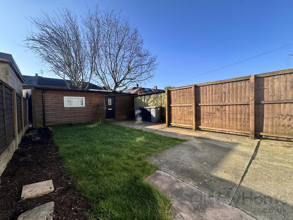 Rear garden