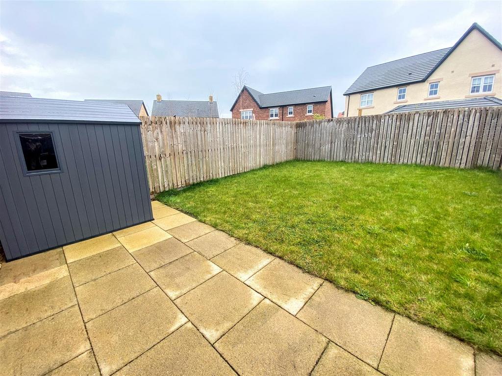 Rear garden