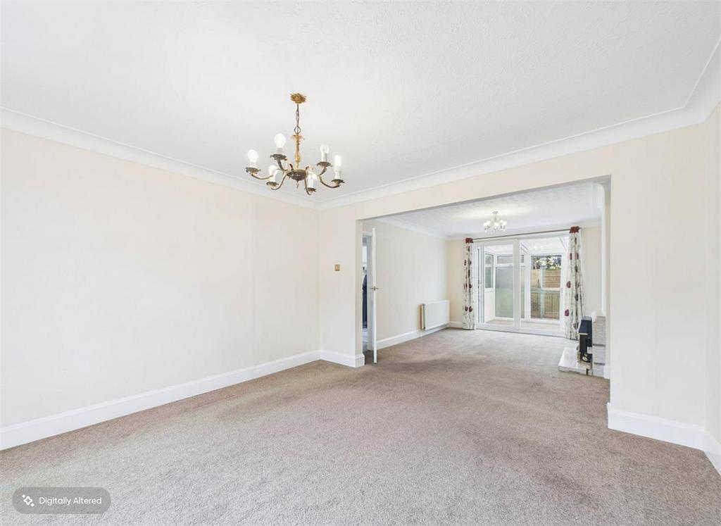 Living dining area