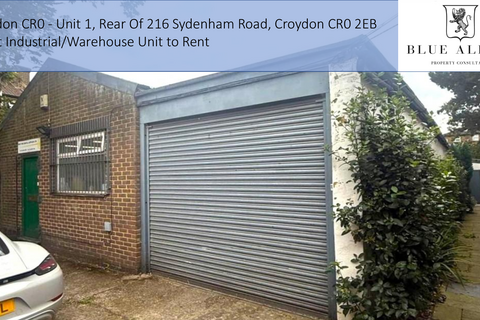 Industrial development to rent, 216 Sydenham Rd Croydon CR0 2EB
