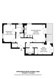 2 bedroom flat for sale, Deptford Bridge, London, SE8