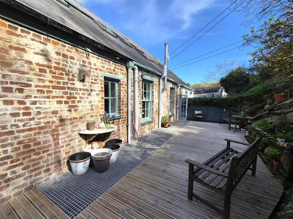 Rear of property