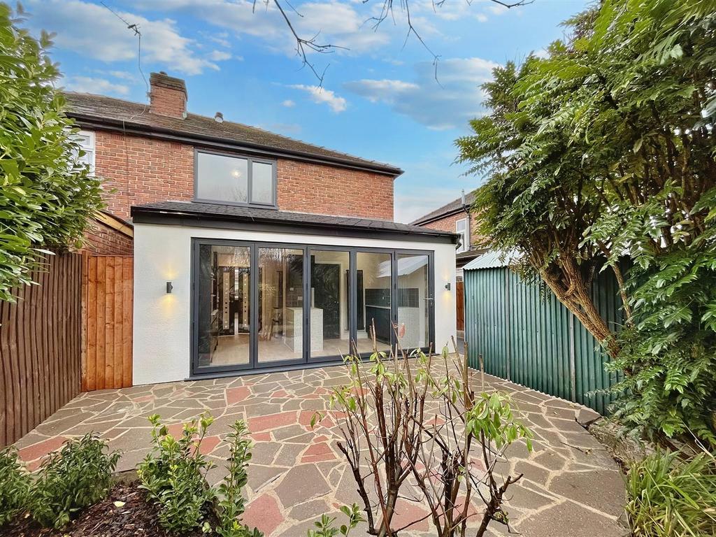 Rear of Property