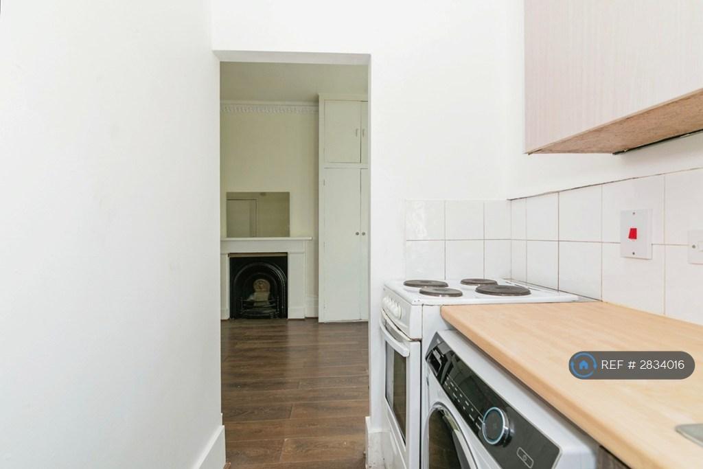 Kitchen Leading To Living Room