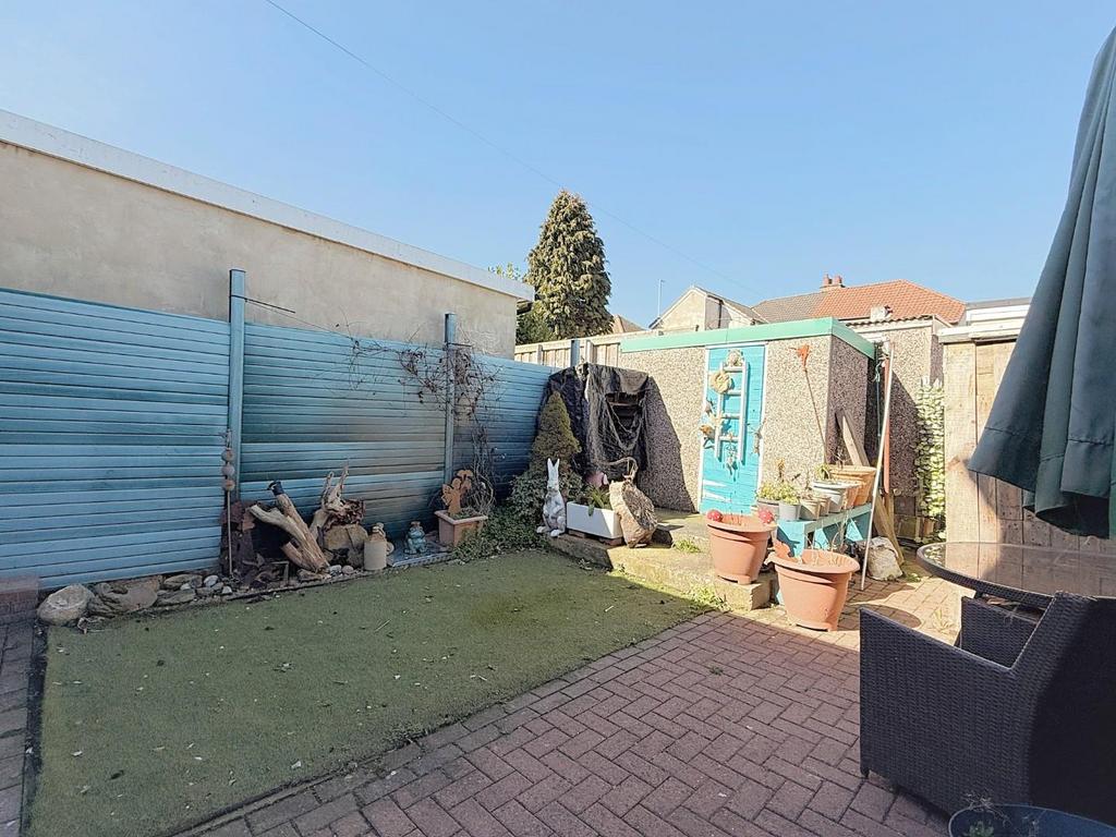Rear garden