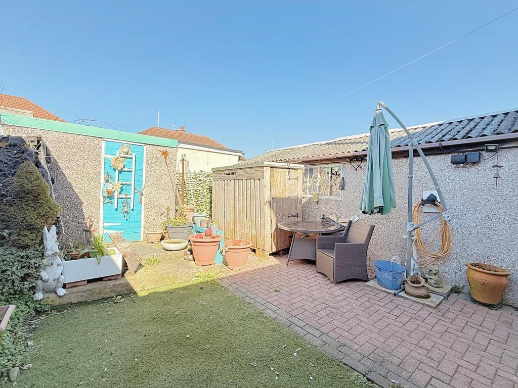 Rear garden